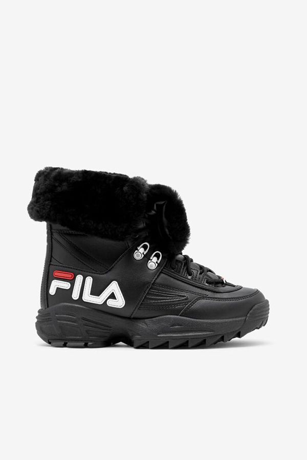 Fila Sneakers Dam Svarta / Vita / Röda - Disruptor Boot,63041-PXMV